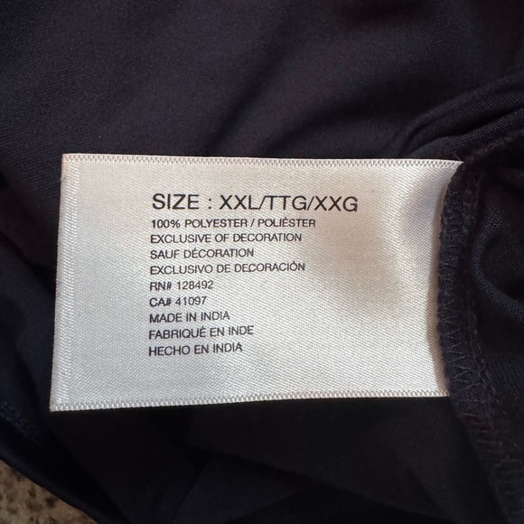 Men’s Greg Norman Collection Long Sleeve Shark Logo T-shirt, size XXL - Picture 5 of 5